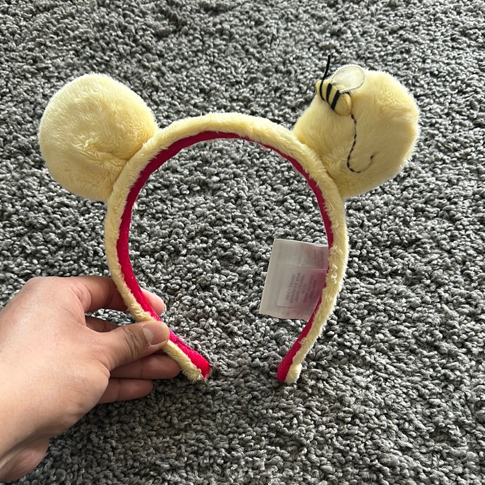 Yellow Plush Cartoon Headband